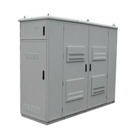 Armoire de télécommunication extérieure W-TEL 40U 42U, armoire de câblage de station de base pour la communication, centre de données micro-intelligent intégré pour les télécommunications