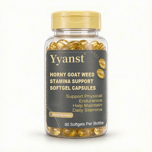 Extrait naturel de Horny Goat Weed en gélules molles 800mg 90 pièces – Complément énergétique à base de plantes pour soutenir la résistance physique des hommes actifs – OEM - Product Image 1