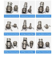 Acoplamiento Hembra Camlock Tipo C Personalizado OEM SS316 Aluminio Latón 1/2-8 Pulgadas Conexión Industrial para Extinción de Incendios 250 PSI Venta al por Mayor de Fábrica