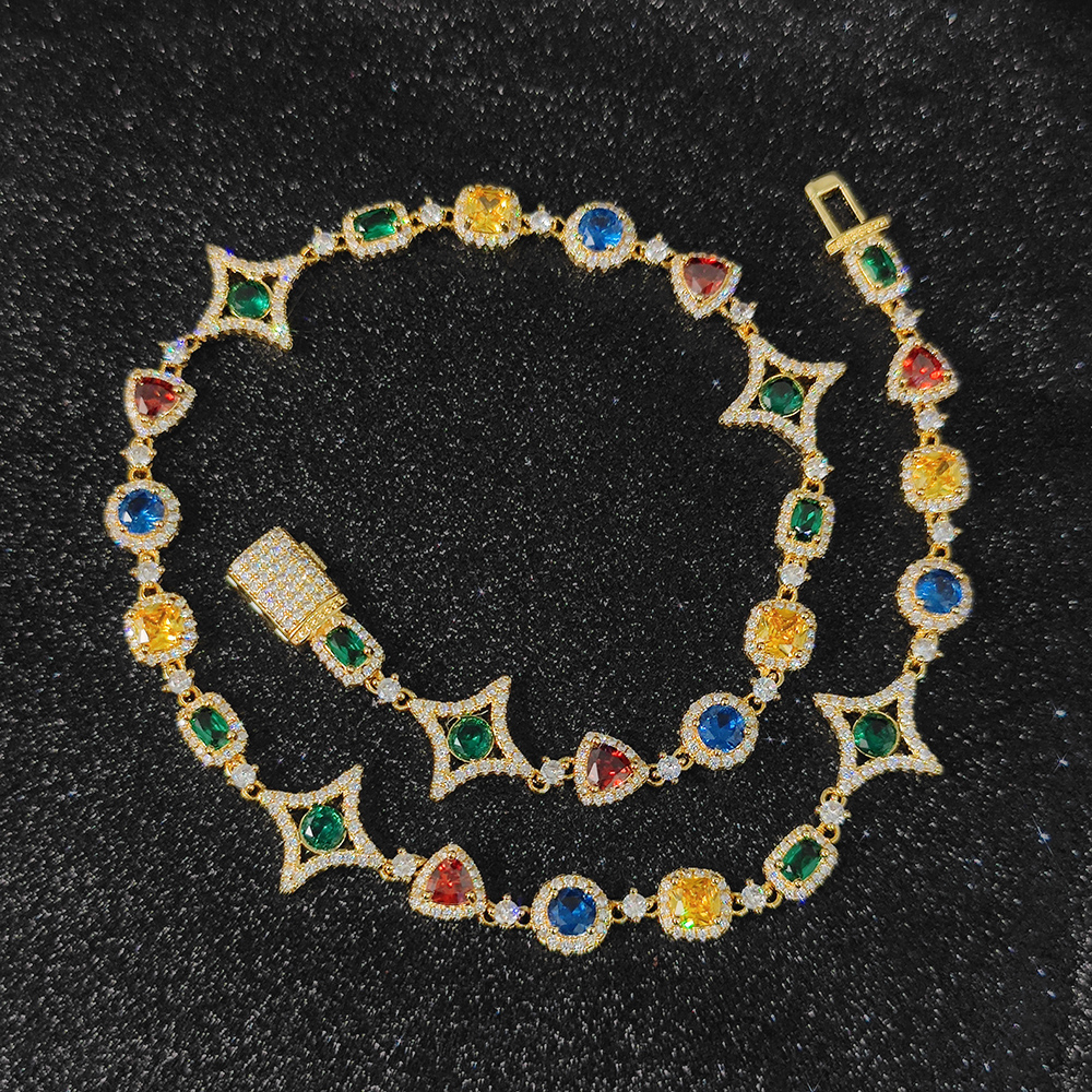 【Hei】gemstone harmony necklace★2色★H1-KEY RIINA着用 Hei】gemstone harmony necklace☆2色☆H1-KEY RIINA着用 (Hei