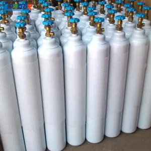 Offre Spéciale d'usine petit réservoir d'azote haute pression avec Iso9809-3 de soupape 2L 10L 20L 40L 50L bouteille de gaz d'oxygène