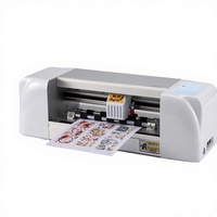 Anycut ZK500mini A4/A5 Cortadora Plotter de Doble Eje con Alimentación Automática, Motor Paso a Paso, Pantalla Táctil LCD para Grabado