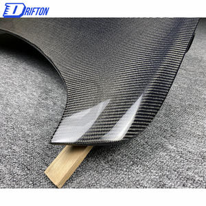 Stock local US pour INFINITI Q50 2018-2024 : Pare-chocs en fibre de carbone High Kick avec finition brillante - Product Image 3