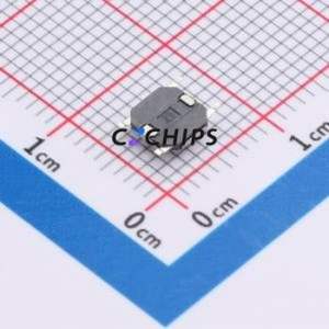 ZX-QC44-1.7TT Tactile Switch SMD-4P,5.2x5.2mm Switch Single Pole Single Throw Round Button Vertical Mount 4mm - Product Image 2