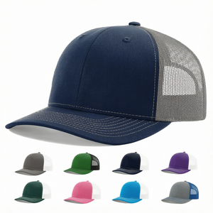 Gorras Trucker Richardson 112 al por Mayor, Gorras de Béisbol de 6 Paneles con Malla, Gorra Snapback con Logotipo Personalizado Bordado, Unisex - Product Image 1