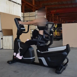 Attrezzatura per il Fitness da palestra bici da allenamento per esercizi bici reclinabile a controllo magnetico orizzontale - Product Image 3