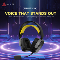 Headset Gaming Tri Mode Kustom OEM, Driver Dinamis 50mm, Ringan, Bantalan Telinga Nyaman Untuk Pembelian Grosir dalam Jumlah Besar
