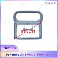 Écran Radio Voiture Android Auto DVD 9 Pouces de Haute Qualité pour Renault Twingo 2005-2013 Stéréo d'Installation