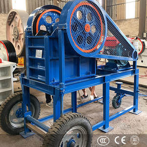 Concasseur à mâchoires PE200x300, 5ème mini-concasseur pour la pierre concassée, machine portable de concassage de roche de rivière - Product Image 2