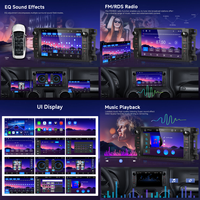 Lecteur MP5 pour voiture Podofo 7 pouces pour Chrysler/Dodge/Jeep Wrangler Cherokee Compass, CarPlay sans fil et Android Auto, fabricant OEM