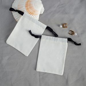 Factory Custom Cotton Muslin Dust Bag Jewelry Storage Gift Packaging Linen Cloth Cotton <b>Drawstring</b> Bag Pouch - Product Image 6