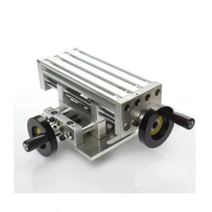 Mini độ chính xác cao đa chức năng bàn làm việc băng ghế dự bị máy khoan chéo trượt bảng dovetail vận chuyển micro Vise 20x8cm - Product Image 1