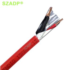 Câble d'alarme de sécurité 2 ~ 8 cœurs Câble de commande Cuivre/CCA (ONU) Fil de haut-parleur d'<span class=keywords><strong>interphone</strong></span> de contrôle d'accès blindé pour porte Belling - Product Image 6