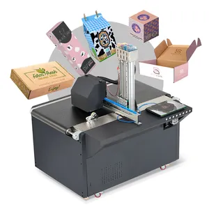 High-Speed Digital Inkjet One Pass Printer for Carton Box and Paper Bag Packaging Materials