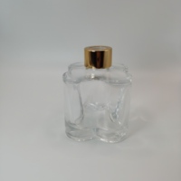 Diffuseur de parfum unique en verre de 200 ml pour usage domestique et laboratoire, avec bouchon à vis et joint en caoutchouc, KeRuiJia KRJ-GH31