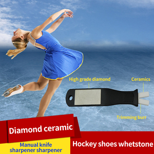 Kim cương Gốm Khúc côn cầu Giày công cụ đặc biệt iceboard thanh lưỡi cạnh Enhancer Mài Whetstone Ice <span class=keywords><strong>Skate</strong></span> Mài - Product Image 5