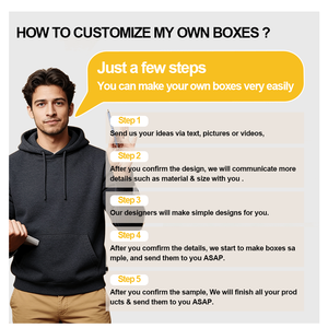 Caja de Cartón de Lujo Personalizada para Alimentos, Desechable, para Llevar, Estilo Coreano, para Pollo Frito, Hot Dogs, Hamburguesas y Papas Fritas - Product Image 6