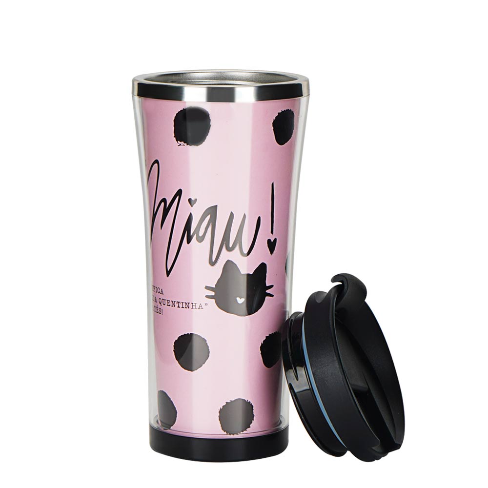 Портативная Современная кофейная кружка с сублимационным логотипом на заказ