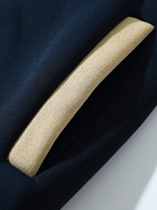 Giacca <span class=keywords><strong>College</strong></span> da Uomo Autunnale Stile Streetwear con Logo Personalizzato sul Davanti, Maniche Lunghe, Fodera in Pile e Collo Alto Riscaldato - Product Image 6