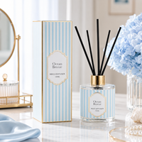 Diffuseurs à roseaux de luxe à marque privée, parfum d'ambiance 120 ml, flacon liquide, pour hôtels, vente en gros, parfum d'intérieur