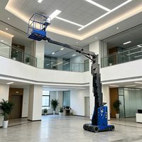 Plateforme élévatrice électrique à mât vertical en acier pliable automatique, modèle 3M, portable, 1,8x0,8M, 160KG