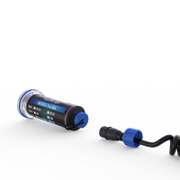 Projecteur LED RGBW sans niche de 1,5 po, remplacement GloBrite, étanche IP68, câble à connexion rapide, options de lentilles multiples