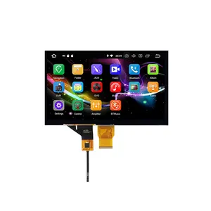 لوحة لمس ، شاشة tft lcd ، 1024*600 ips 50 PIN RGB ، 9 بوصة عالية السطوع, واجهة 1000 nits ، ضوء الشمس ، قابلة للقراءة ، لوحة لمس