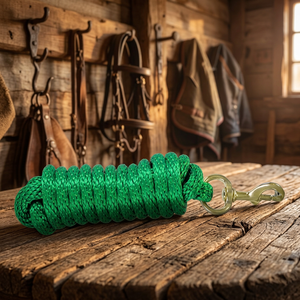 Sturdy Material High Strength Nylon Horse <b>Lead</b> <b>Rope</b> with Heavy Duty Trigger Snap Customization Available - Product Image 1