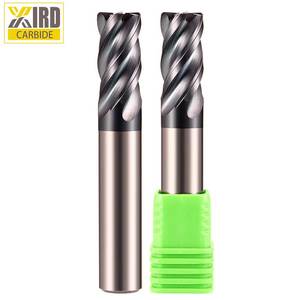Solid <span class=keywords><strong>Carbide</strong></span> <span class=keywords><strong>Endmill</strong></span> <span class=keywords><strong>4</strong></span> Sáo Với Góc Bán Kính Cho Thép Không Gỉ - Product Image 4