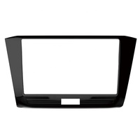 Clou Meihua — câblage pour autoradio Android, 1din, avec cadre en plastique, pour VW Passat 2014, sacoche Canbus
