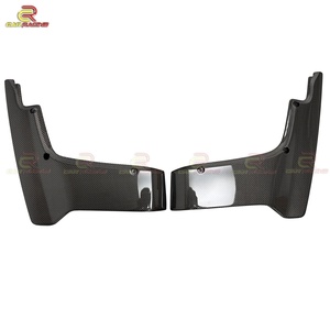 ชุดแต่งมุมกันชนหลังคาร์บอนไฟเบอร์แบบเปียก รุ่น V Style สำหรับ Nissan GTR R35 ปี 2017-2020 สีดำเงา ชิ้นส่วนดิฟฟิวเซอร์มุมรถ - Product Image 1