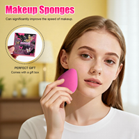 Hochwertiger weicher Make-up-Schwamm in voller Größe ohne Latex Vollflächige makellose Make-up-Mixer Foundation Sponge Powder Puff