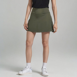 Logo personnalisé respirant XL Mini Culot jupe de sport léger Spandex Fitness vêtements de tennis pour le printemps et l'été mi-taille Yoga et course - Product Image 6