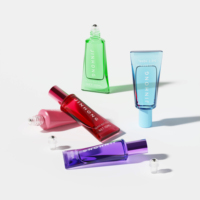 Fabricant de flacons roll-on en verre de 10 ml en forme de dentifrice, couleur personnalisée, pour huiles parfumées, marque privée