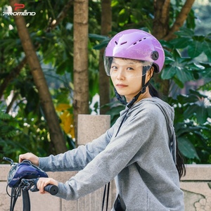 PROMEND Casco deportivo de invierno Cascos de esquí para carretera E-Bike Skate & Motorcycle Riding <span class=keywords><strong>Gafas</strong></span> protectoras para bicicleta Ciclismo - Product Image 4