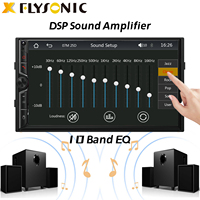 Flysonic Tableau de bord universel 2din Stereo FM Wince Video Universal 2 Din Mp5 Radio 7 pouces Lecteur de voiture MP5