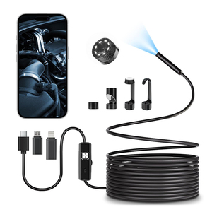 <span class=keywords><strong>Mini</strong></span> Cámara Endoscópica de 8mm con Conector USB para iOS y Android, Cámara de Inspección Resistente al Agua IP67, Boroscopio - Product Image 1