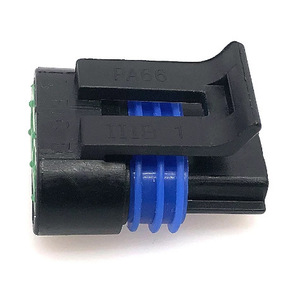 Conector Automotriz de 4 Posiciones, Conector en T Macho y Hembra de Plástico Negro 12162190 - Product Image 2