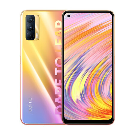 Original Realme V15 5G Mobile Phone Dimensity 800U Octa Core 6GB RAM 128GB ROM 4310mAh 50W 6.4 Inch AMOLED Screen 64MP Camera