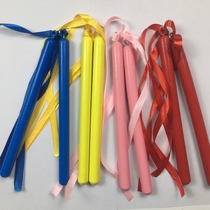 Wholesale Multi Color Wooden Rhythm Sticks Mallet With Ribbon For Kids Dance Performance <b>Musical</b> Accessories - Product Image 5