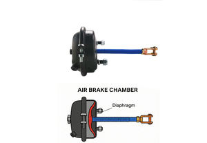 Diafragmas de Freno de Aire Estándar SAE J1450, Resistentes al Aceite, EPDM NBR, Tamaño Personalizado T24 T30 T36 <span class=keywords><strong>para</strong></span> Flota Global, Venta al por Mayor de Fábrica - Product Image 2