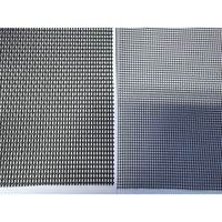 Moustiquaire de porte et fenêtre moderne en fibre de verre et PVC noir, résistante aux insectes, ignifuge, lavable et facile à installer pour salon