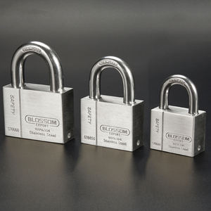 ST66 50 Mét Chống Trộm Padlock Marine Candado Pad Vuông Khóa Khóa Candados Padlocks Thép Không Gỉ Key + Key 3 Brass Keys ROHS - Product Image 3