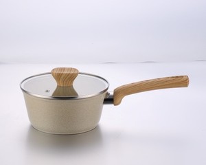 Tay Cầm Bằng Gỗ Casserol Nhôm <span class=keywords><strong>Non</strong></span> <span class=keywords><strong>Stick</strong></span> <span class=keywords><strong>Cookware</strong></span> Bộ Nồi Và Chảo - Product Image 6