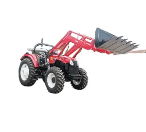 Tractor cargador frontal horquillas