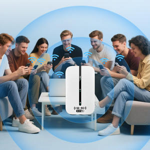 Router WiFi 4G LTE Portatile con Slot per Scheda <span class=keywords><strong>SIM</strong></span>, Hotspot Mobile da 150Mbps per Auto, Viaggi, Campeggio, Mini WiFi Tascabile, Batteria da 3000mAh - Product Image 2