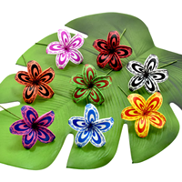 Aksesoris Rambut Buatan Tangan dari Busa Bunga Plumeria yang Elegan dan Manis untuk Tarian Hula Hawaii