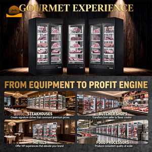 Refrigerador de Maduración en Seco para Carne de Res, Etiqueta Privada ODM, 1450L, 3 Puertas, para Filetes y Salchichas - Product Image 6