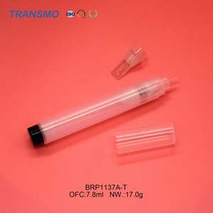 Stylo cosmétique en silicone, logo personnalisé, stylo à vernis à ongles rechargeable, conteneur cosmétique de 7 ml, tubes de gloss à lèvres avec pinceau - Product Image 4