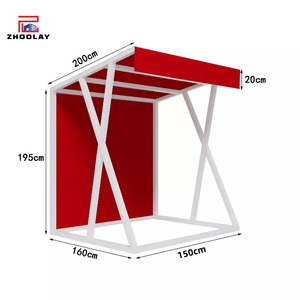 Web al aire libre Popular actividad nocturna puesto de <span class=keywords><strong>mesa</strong></span> Comercial Calle exhibición soporte mercado desmontable cobertizo soporte - Product Image 5